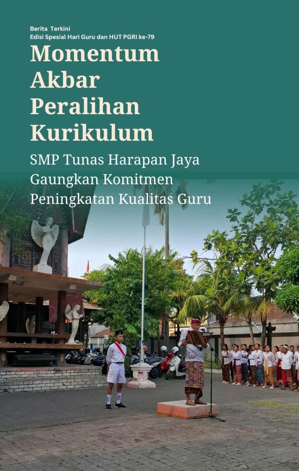 SMP Tunas Harapan Jaya Gaungkan Komitmen Peningkatan Kualitas Guru